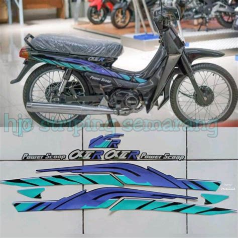 Striping Yamaha Alfa 2R Th 1993 Biru Lazada Indonesia