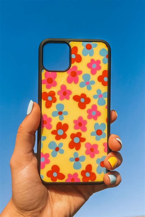 You Need This Groovy Floral Phone Case For All Your Mirror Selfies Beautiful Retro Floral