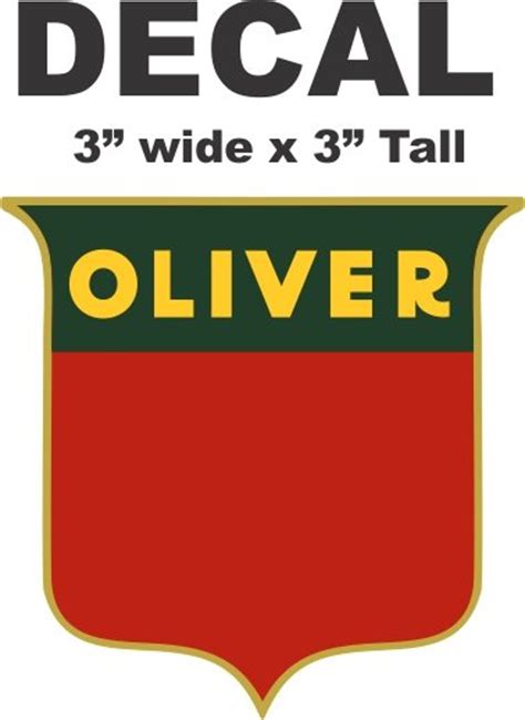 Oliver Tractor Decal - Nice | Nicer Decals Nicerdecals Corvette Road ...