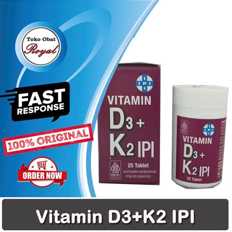 Jual Vitamin D K Ipi Untuk Kesehatan Tulang Shopee Indonesia