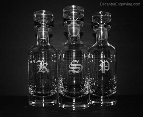 Personalized Crystal Whiskey Decanter Groomsmen Gift Ideas Etsy