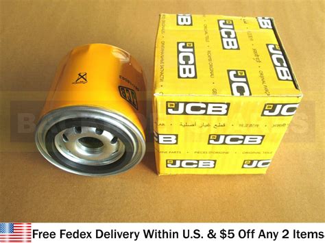 JCB PARTS GENUINE JCB TRANSMISSION OIL FILTER PART NO 581 18063 581