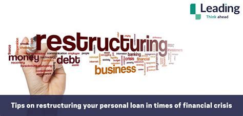 Tips On Restructuring Your Personal Loan In Times Of Financial Crisis