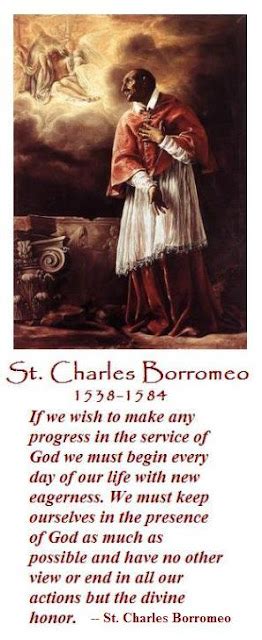 Hilltop Farm: Feast Day: St. Charles Borromeo