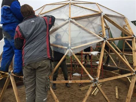 How to build a dome (DIY) | Ecoblog | Geodesic dome homes, Geodesic ...