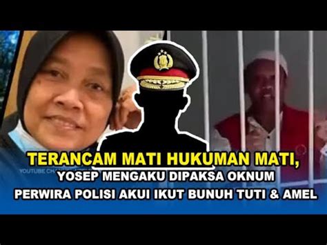 Sidang Kasus Subang Yosep Mengaku Dipaksa Oknum Perwira Polisi Akui