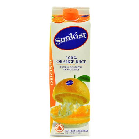 Sunkist Orange Juice Nutrition Facts Besto Blog