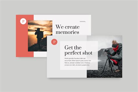 Photography Portfolio Powerpoint Template By Amber Graphics Thehungryjpeg