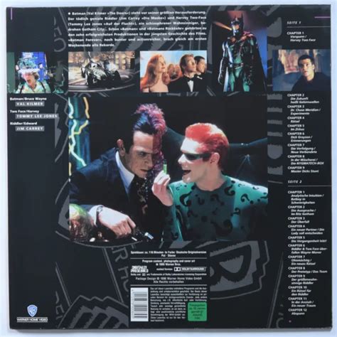 LASERDISC BATMAN Forever Val Kilmer Jim Carrey Tommy Lee Jones Dolby