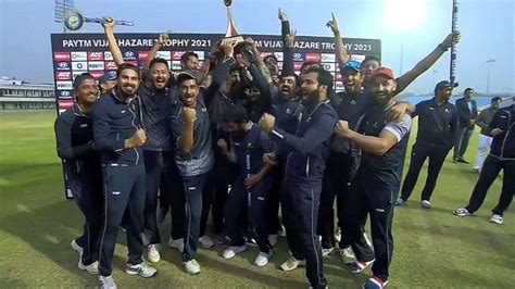 Vijay Hazare Trophy Winner List All Season Full List Of All Vijay