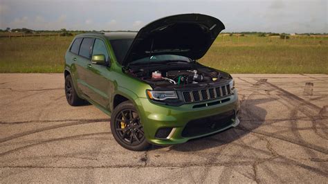 This 1 000 Hp Jeep Grand Cherokee Trackhawk By Hennessey Isn T For The Faint Of Heart