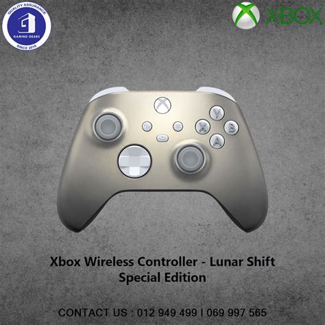 Xbox Wireless Controller Lunar Shift Special Edition Gaming Gears