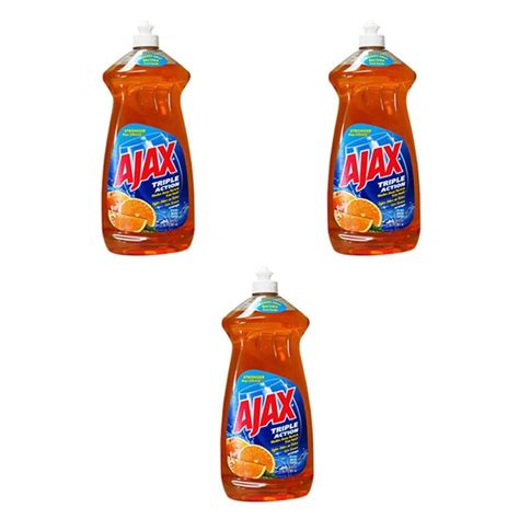 Ajax Triple Action Orange Ml Pack Of Walmart