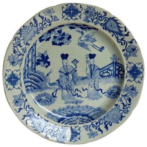 Ridgway English Ironstone Chinoiserie Plates With Simlay Pattern At Stdibs