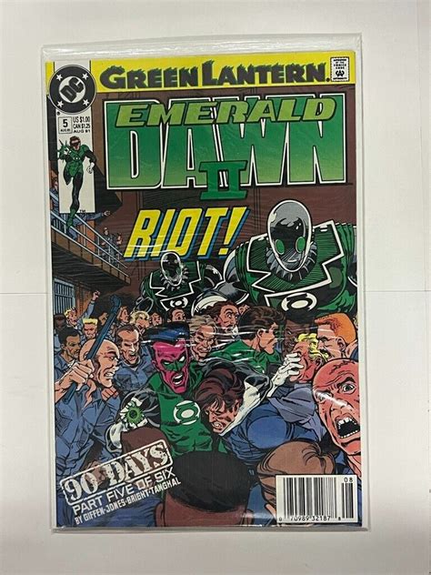 Green Lantern Emerald Dawn II Riot Part 5 DC Comics 5 August 1991