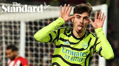 Late Kai Havertz Goal Sees Arsenal Beat Brentford To Reach Premier League Summit Youtube