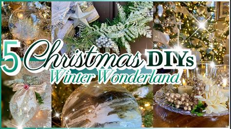 Winter Wonderland Neutral Christmas Diy Decor Youtube