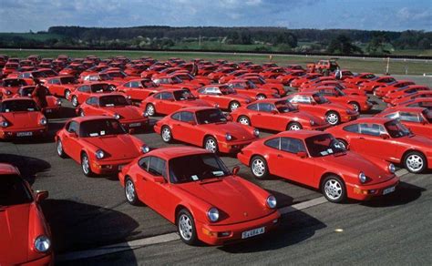 230 Porsche 964 Carrera 4's in Guards Red. : r/carporn