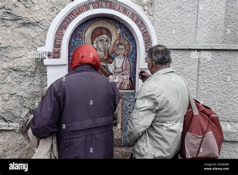 The Ostrog Monastery Of The Serbian Orthodox Church Dedicated To Saint