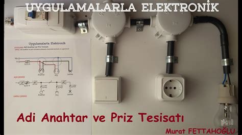 Adi Anahtar Ve Priz Tesisat Youtube