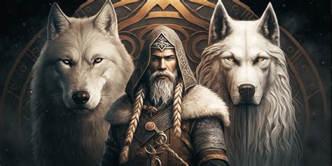 What Are The Names Of Odin’s Wolves? - Viking Style