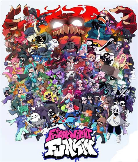 Fnf All Characters By Jackobonnie33 On Deviantart