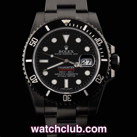 Rolex Pro Hunter Submariner Black