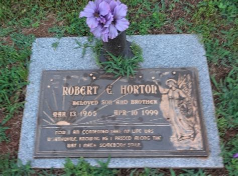 Robert E Horton 1965 1999 Homenaje De Find A Grave