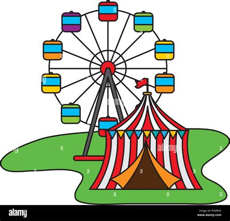 Carnival Fun Fair Stock Vector Image And Art Alamy