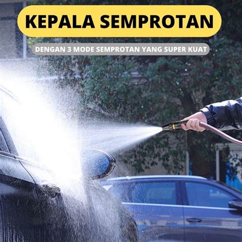 Jual KEPALA SEMPROTAN AIR MULTIFUNGSI Untuk Cuci Motor Siram Tanaman