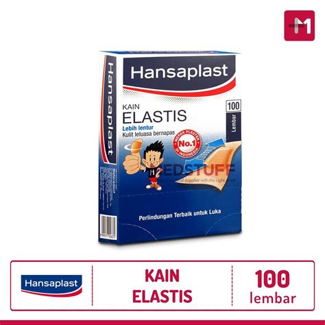 Jual Hansaplast Kain Elastis Plester Luka Isi 100pcs Shopee Indonesia