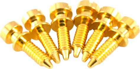 Kluson USA Brass Intonation Screw Set Of 6 For Wired ABR 1 Reverb