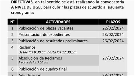 Proceso De Encargatura De Cargos Directivos Informes Y Publicaciones