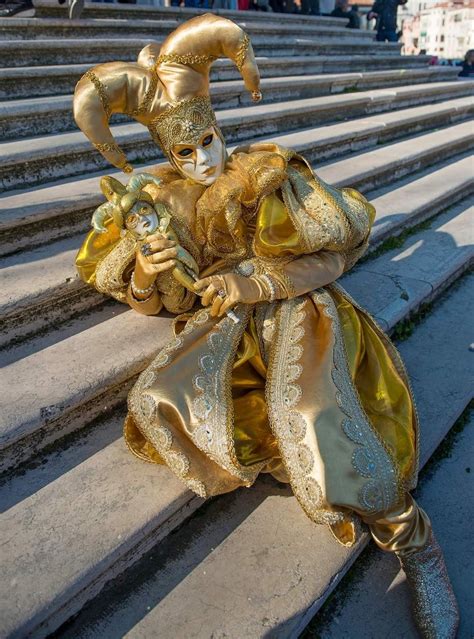 Pingl Par Sur Jester Carnaval De Venise Costume Venitien