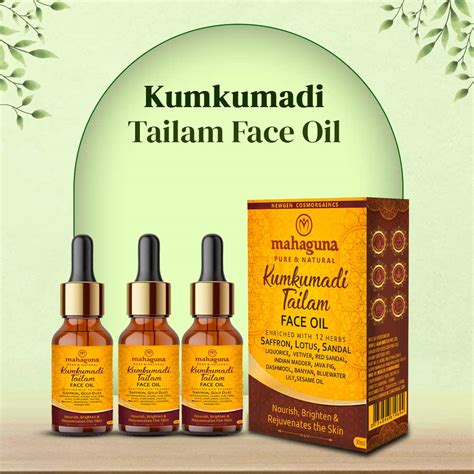 The Mahaguna Shilajit Resin Kumkumadi Tailam And Face Oil