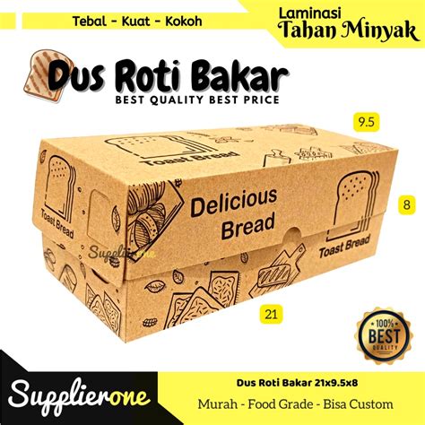 Jual Dus Roti Bakar Bandung Box Roti Bakar Kemasan Roti Bakar