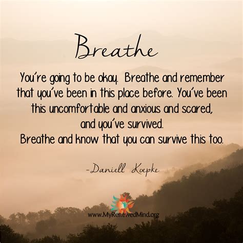 Breathe Through It Words Of Courage Empowering Quotes Breathe