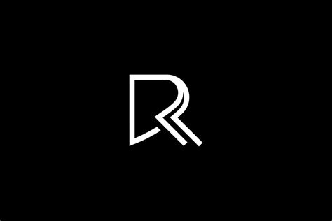 Letter Rr Or Double R Logo Design 6647828 Vector Art At Vecteezy