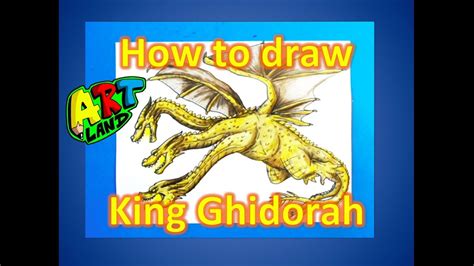 How To Draw Godzilla King Of The Monsters Art Land Godzilla Vs Kong