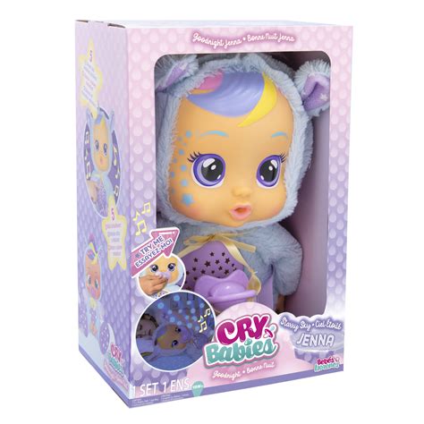 TM Toys Cry Babies Lalka Goodnight Starry Sky Jenna IMC084070 Zabawki