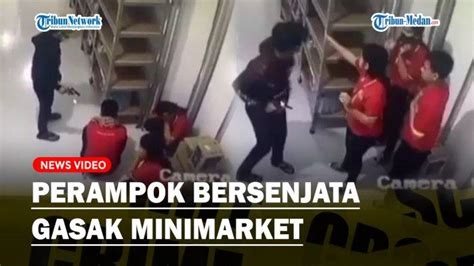 Perampokan Bersenjata Karyawan Minimarket Disekap Pelaku Gasak Uang