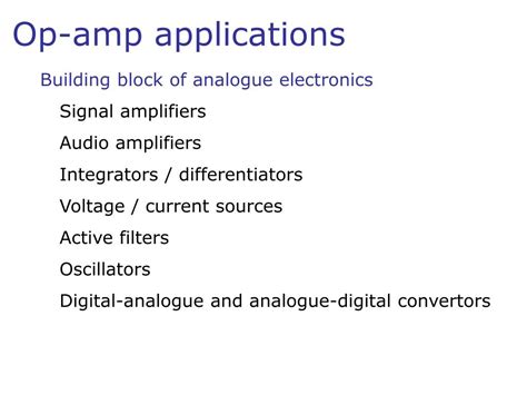 PPT - The Ideal Op-amp PowerPoint Presentation, free download - ID:2657870