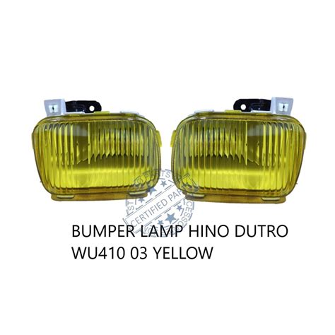 Hino Dutro Wu410 Wu300 Wu600 Fog Lamp Hino Dutro Yellowwhite