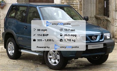 Nissan Terrano Ii 24 Specs 2000 2002 Performance Dimensions