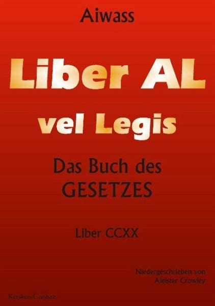 Liber Al Vel Legis Von Aiwass Aleister Crowley Bei Bücher De Bestellen