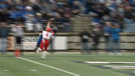 Gvsu S Kyle Nott Makes Unbelievable One Handed Catch Vs Ferris State