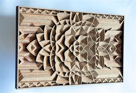 Geometric Laser Cut Wood Relief Sculptures By Gabriel Schama Colossal