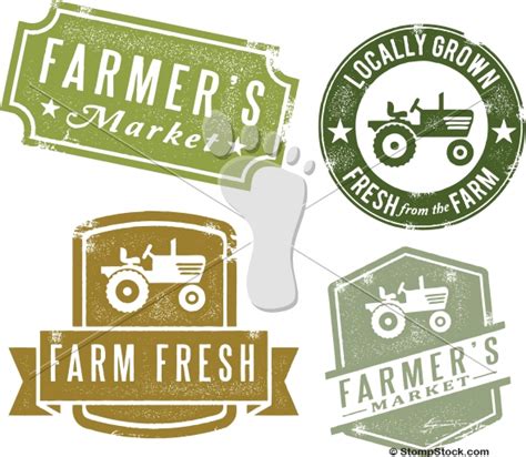 Vintage Farmers Market Vector Design | StompStock - Royalty Free Stock ...