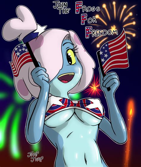 Rule 34 American Flag American Flag Bikini Amphibia Amphibian