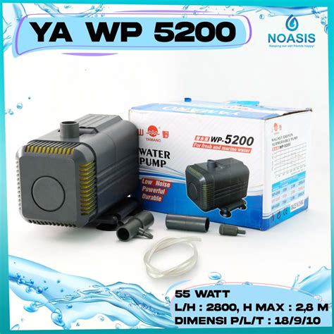 Jual Pompa Air Celup Aquarium Yamano Wp Kolam Hidroponik Wp